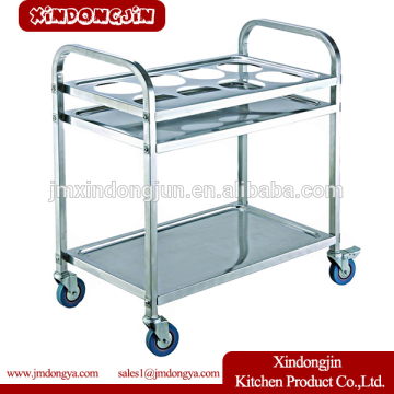 DR-L3 stainless steel hotel service tea trolley