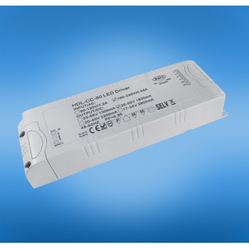 No noise 80w dimmable led driver TRIAC