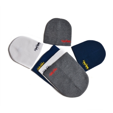 custom embroidery skull beanie hat cap