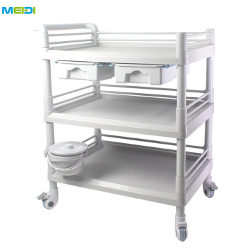 Medical Emergency Trolley with ABS Construction