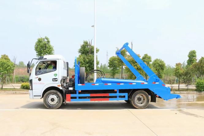 جرفت جمع الجسد جمعية Skip Loader Garbage Truck