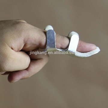 metal foam padded finger immobilization splint fracture finger splint