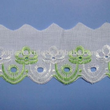 5cm t/c embroidery lace