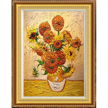 World famous painting sunflower