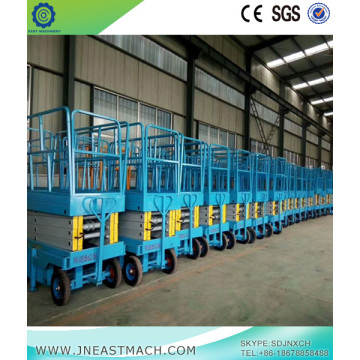 0.5t 6m Height Trailer Traction Mobile Scissor Lift