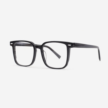 Square Angular Acetate Unisex Optical Frames 21A3117