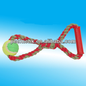 Wing-A-Ball knot rope dog chew toy