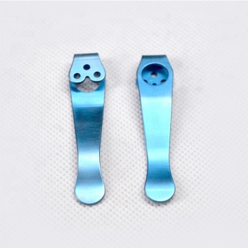 Titanium Pocket Clip for Paramilitary or Bugout