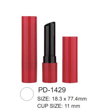 Slim Empty Plastic Round Lipstick Case