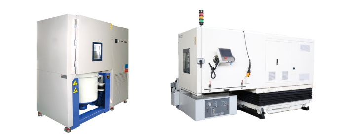 Tres sistemas integrales de pruebas ambientales2 Three comprehensive environmental testing systems2