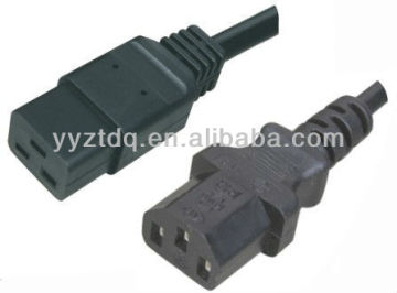 IEC c19 to c13 power cord