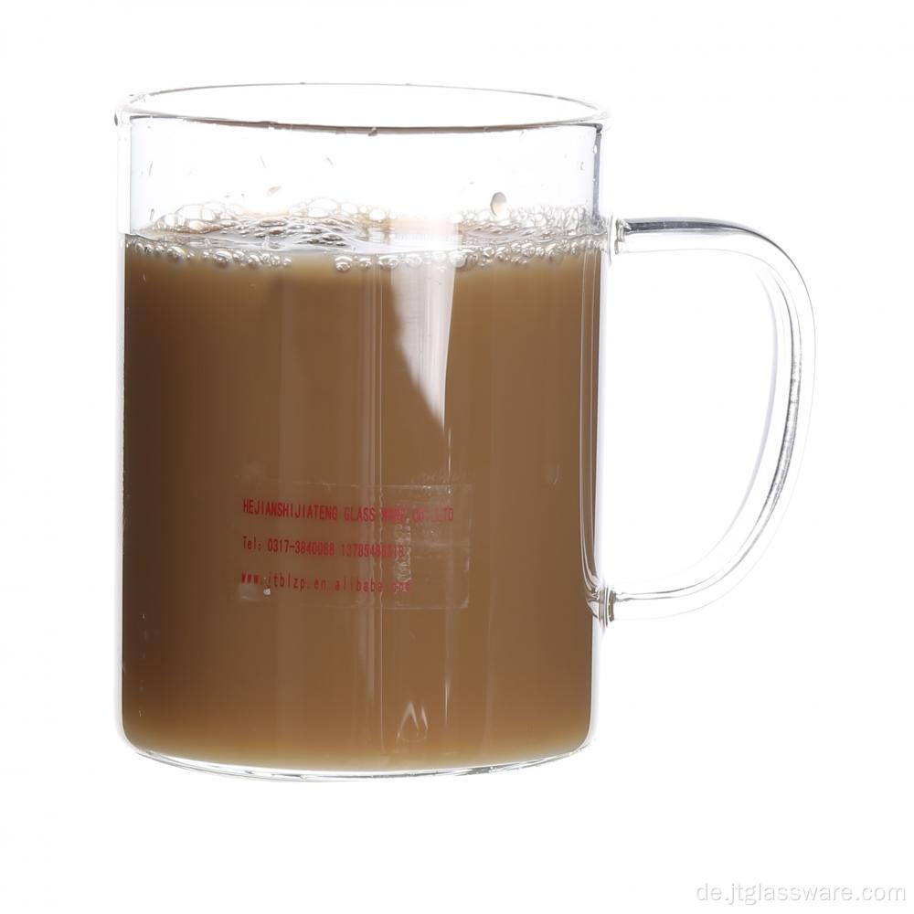 mundgeblasene Schnapsglas-Teetasse mit Henkel