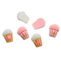 100Pcs Miniature Resin Cute Popcorn Simulation Food Flatback Cabochon Scrapbooking Phone Diy Craft Εξωραϊσμός Αξεσουάρ