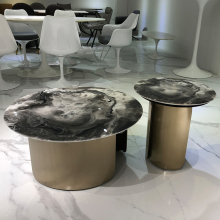 Stainless Steel Coffee Tables and Side Tables for High-Quality Living Room Furniture