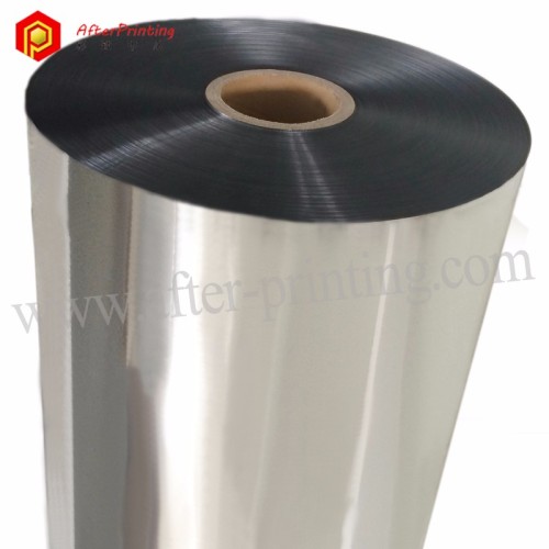 22mic Aluminum Metalized Polyester Film/ Thermal Printable Metalized Polyester Film Roll