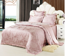 Luxury 19mm 100% Jacquard Silk Colorful Bedding sets,