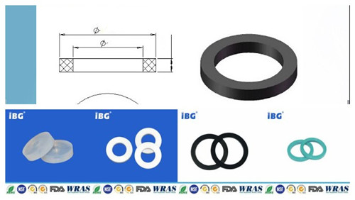 rubber square ring drawing