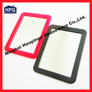square design plastic mirror /cosmetic mirror/standing mirror