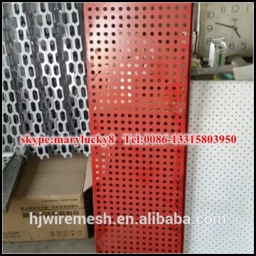 Chinese Perforated sheet factory offer perforated wall screen facade panel