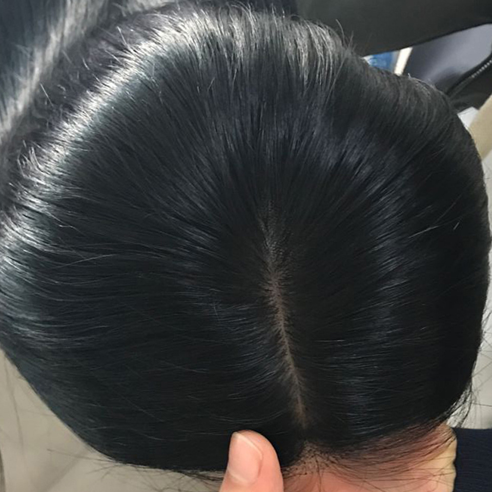 Silk Full Lace Wigs Straight Virgin Chinese Hair Thick 180% Density Bleached Knots Transparent Thin Film Lace Wig