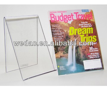 Acrylic leaflet holder