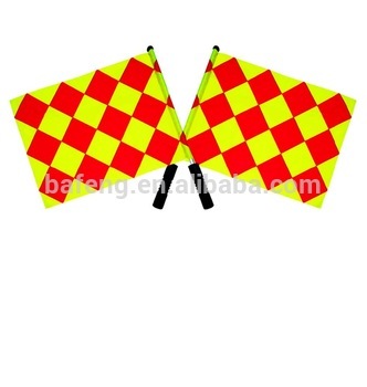 linesman flag soccer flag for referee use