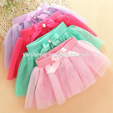 Children's clothes girls dancing mini skirt children chiffon princess skirt