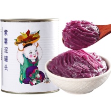 Factory Direct Purple Sweet Potato Puree 0.9KG - Double Happiness Chinese Brand