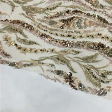 Fashional Multicolor Sequins Embroidery For Evening Party