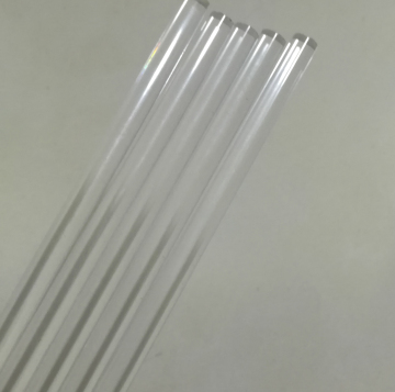 8mm*200mm High Purity Silica Quartz Rod For Smelting,Casting ,Scientific research