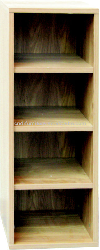 4-layer wood bookcase