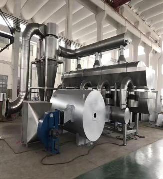 Continues vibration fluid bed drying machine