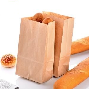 Recyclable kraft paper bag