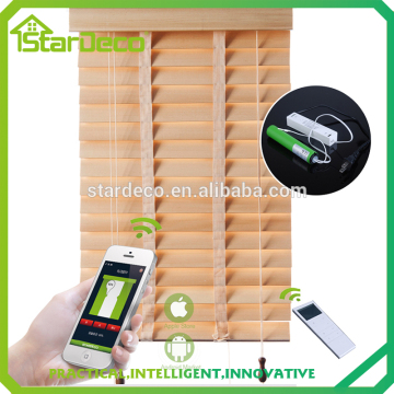 ZM051 diy motorized bamboo window blind