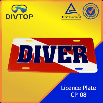 Customize Print Licence Plate Diver Plate