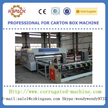 automatic feeder of corrugated cardboard for printer machine