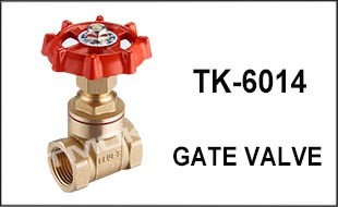 TMOK 200 WOG 3/4" Brass Gate Valve For Water Meter