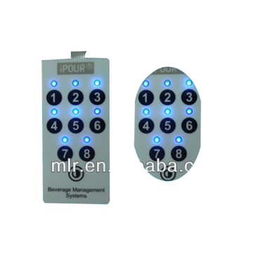 high qulity keyboard membrane switch panel