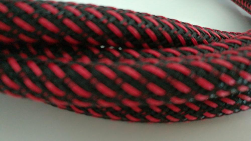 Теплостойкий плетеный расширяемый кабельный рукав