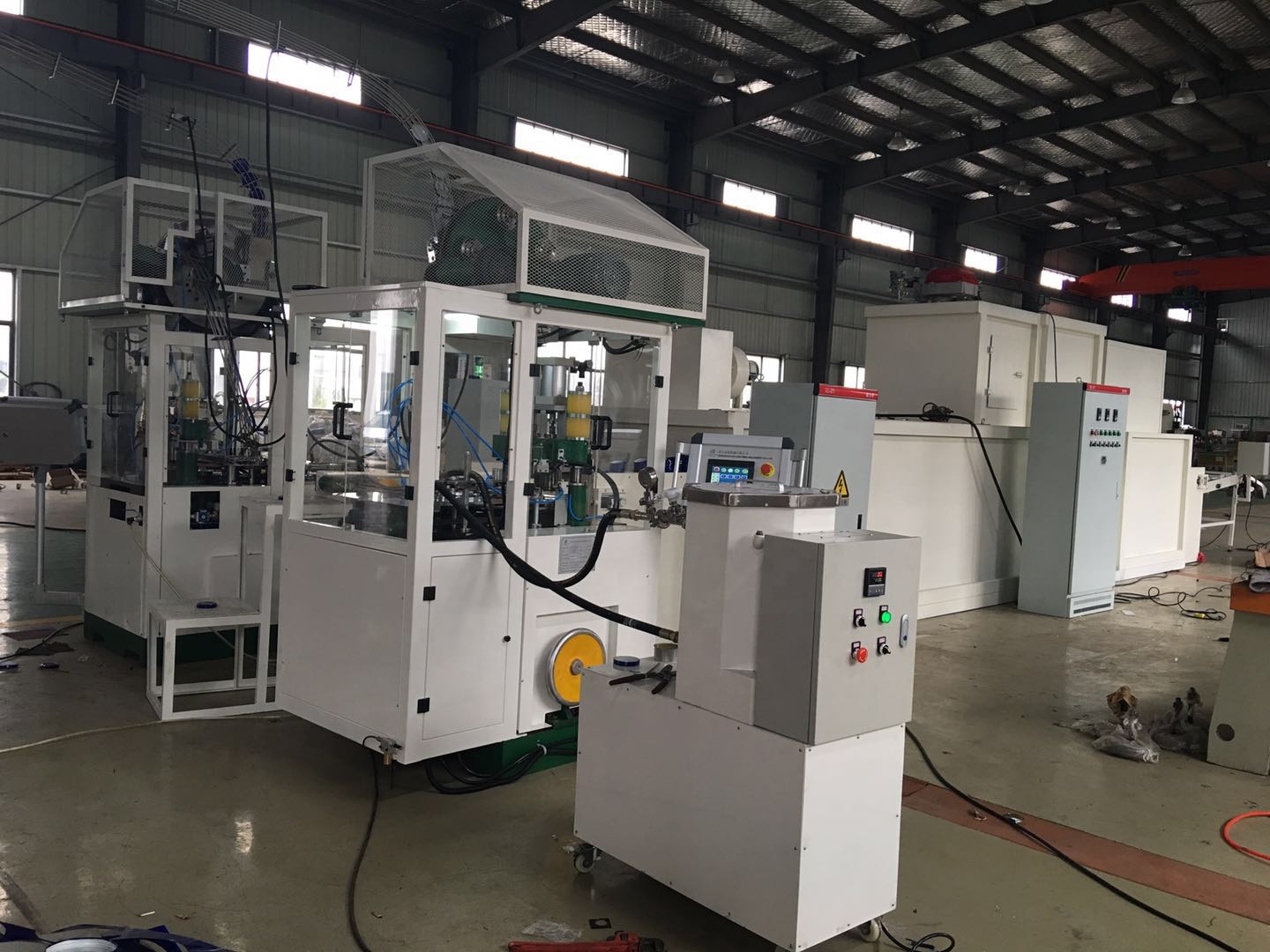 Twist Off Cap Glass Jar Metal Cap Making Machine Production Line