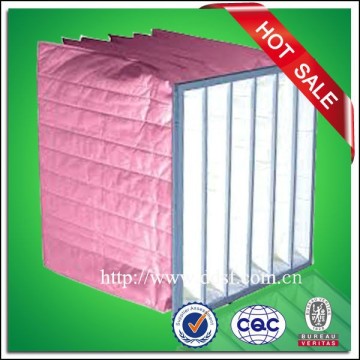 Non woven seamless pocket filter air conditioner filters