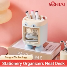 Cute Pig Design Pen Holder for Kids