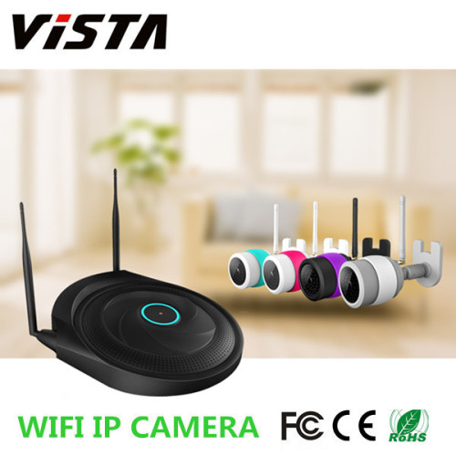 4CH 720P Waterproof Security Wireless IP Camera NVR Kit