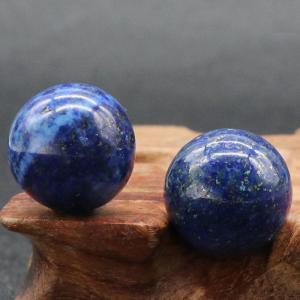 Bolas de chakra de lapislázul de 20 mm para alivio del estrés Meditación Balancando la decoración del hogar Bulks de cristal es pulido pulido