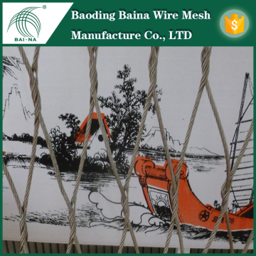 Baina stainless steel wire rope mesh high quality and favorable price