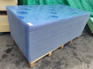 Light blue PC sheet clear polycarbonate plastic sheet