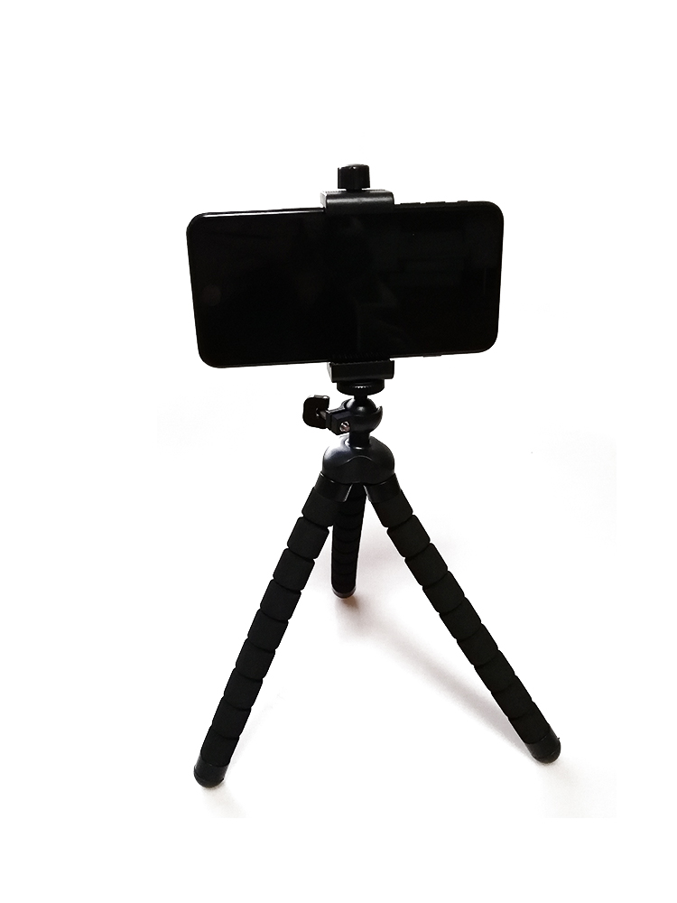 Mini camera octopus sponge tripod