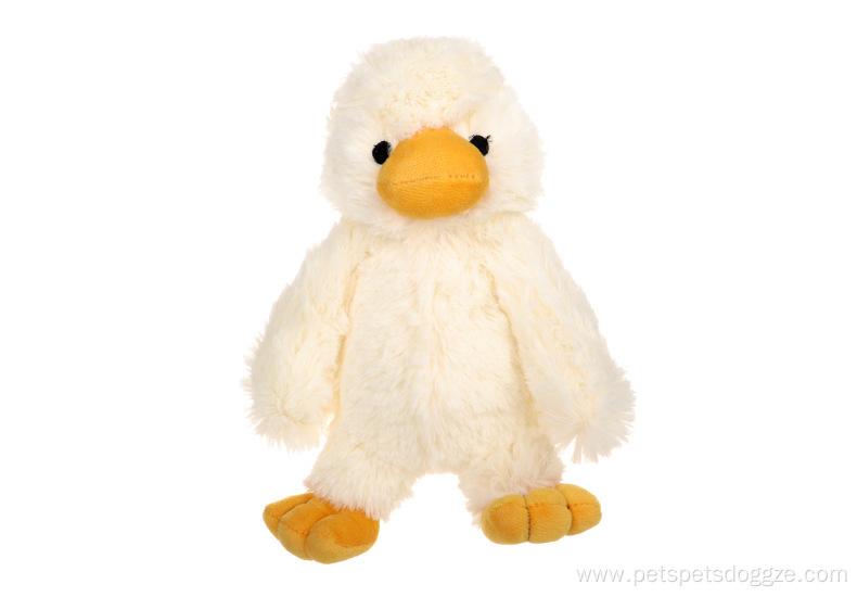 plush duck shaped dog toy with sound