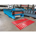 Perfil trapezoidal Máquina de chapas de deck de coberturas industriais
