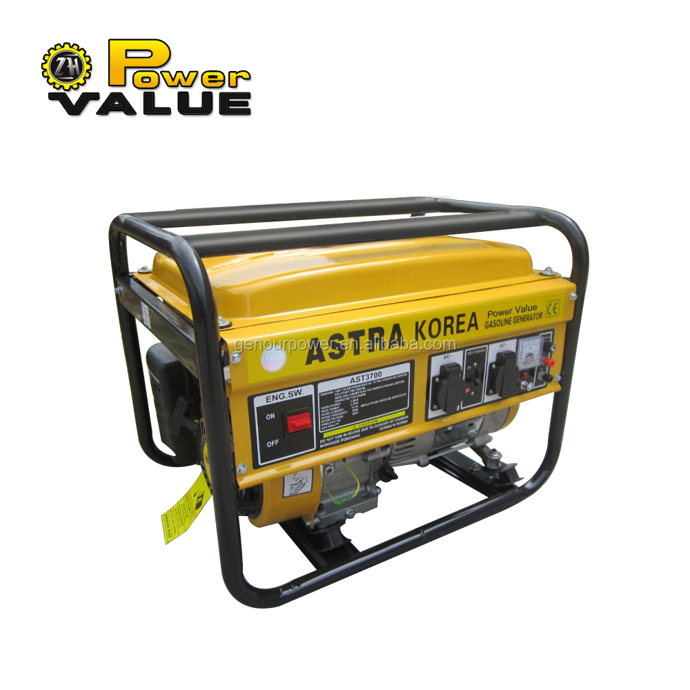 ast3700 astra korea gasoline generator, ghana generator for sale